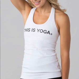 Lululemon Cool Racerback (This Is Yoga)